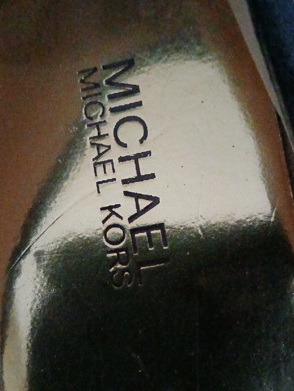 MICHAEL Michael Kors Blue Fulton Flats w/MK Emblem - Picture 2 of 6